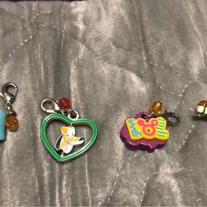 4 Disney Bracelet Charms